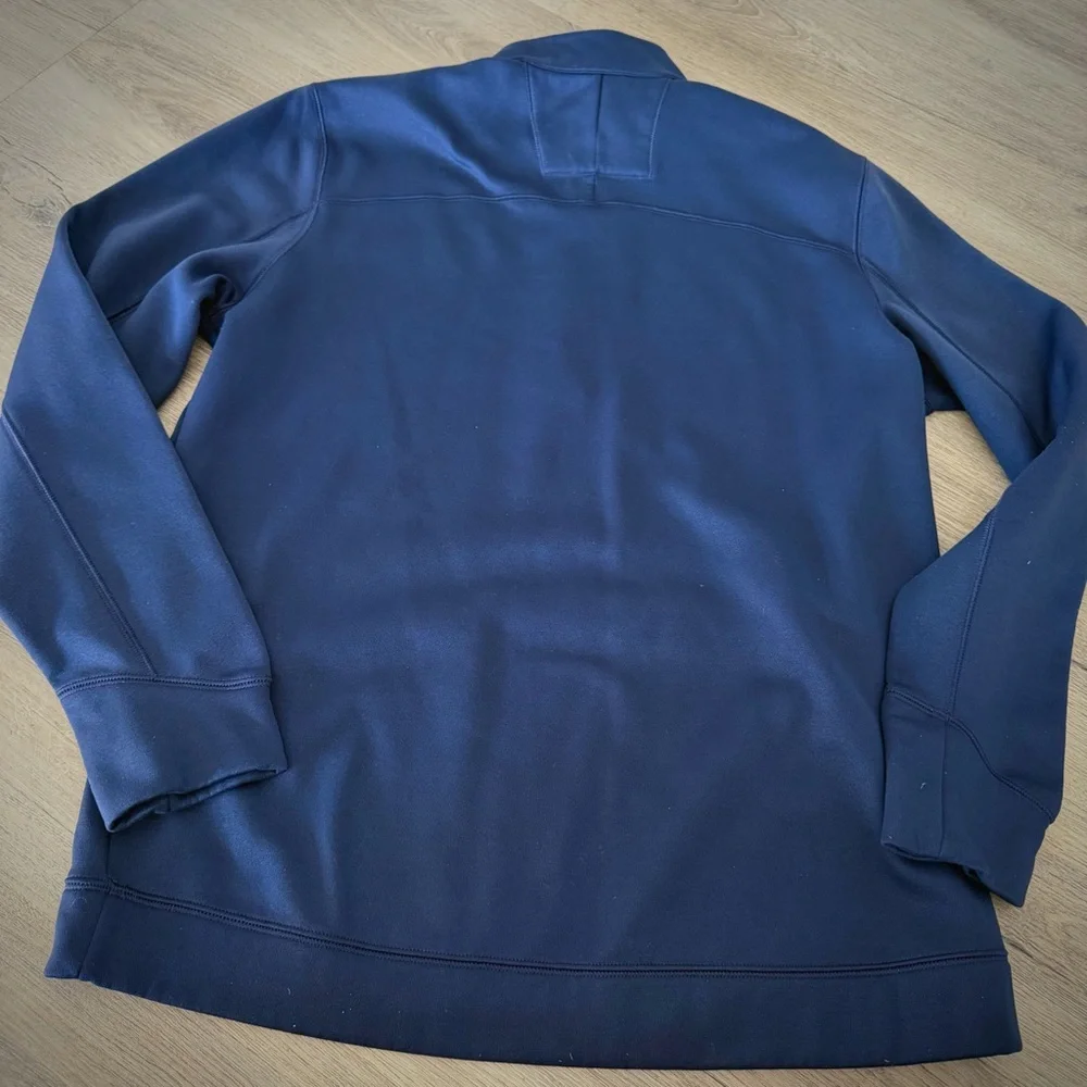 Nike Golf Dark Blue Quarter-Zip Pullover